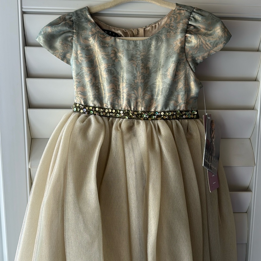 Biscotti collection dress with tulle